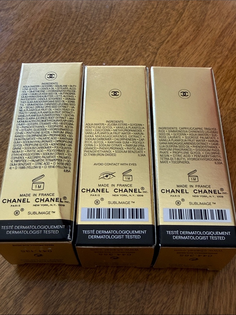 Set of 3 Chanel Sublimage NEW - Picture 5 of 5